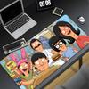 Мультяшная коврик для мыши B-Bobs Burgers XXL Геймерский Игровой ПК Компьютер Отаку Заблокированный край Сделай сам Индивидуальное фото Ноутбук Ноутбук Настольный коврик