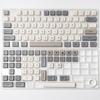 XDA Profile 120 PBT Keycap DYE-SUB Personalized Minimalist White Gray English Japanese Keycap For Mechanical Keyboard MX Switch