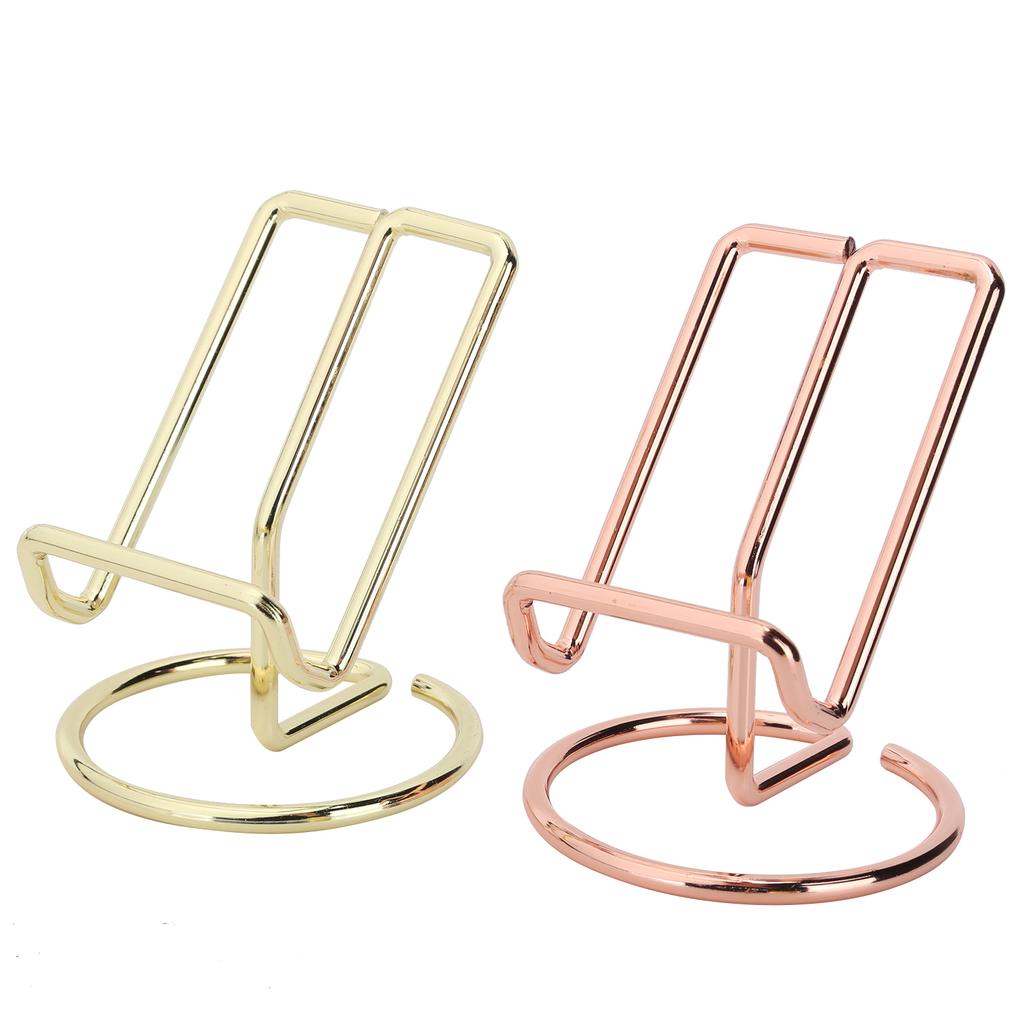 4шт кованый держатель мобильного телефона портативный настольный многофункциональный дисплей для чтения