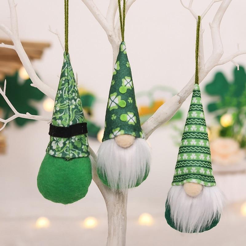 St. Patrick's Day Gnome Handmade Christmas Party Home Decoration