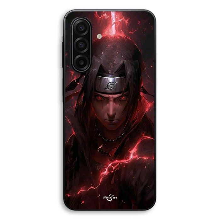 Coque Pour Samsung Galaxy A17 Itachi Uchiwa anime 3D Fanart Maniacase