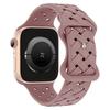 Силиконовый ремешок для Apple Watch Band Ultra 2 49 мм 46 мм 45 мм 44 мм 42 мм Спортивный дышащий браслет для IWatch Series 10 9 8 7 6 SE 5