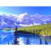 5d алмазная живопись Новое поступление Снежная гора озеро пейзаж полная алмазная мозаика пейзаж рукоделие домашний декор