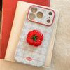 Креативный чехол-подставка для телефона в виде помидора для iPhone 16, iPhone 17, iPhone 17 Pro Max