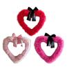 Yousheng Valentine's Day Heart Garland Door Banner Festive Party Decor for Wall Window Plastic Indoor Outdoor Decoration for Romantic Celebration