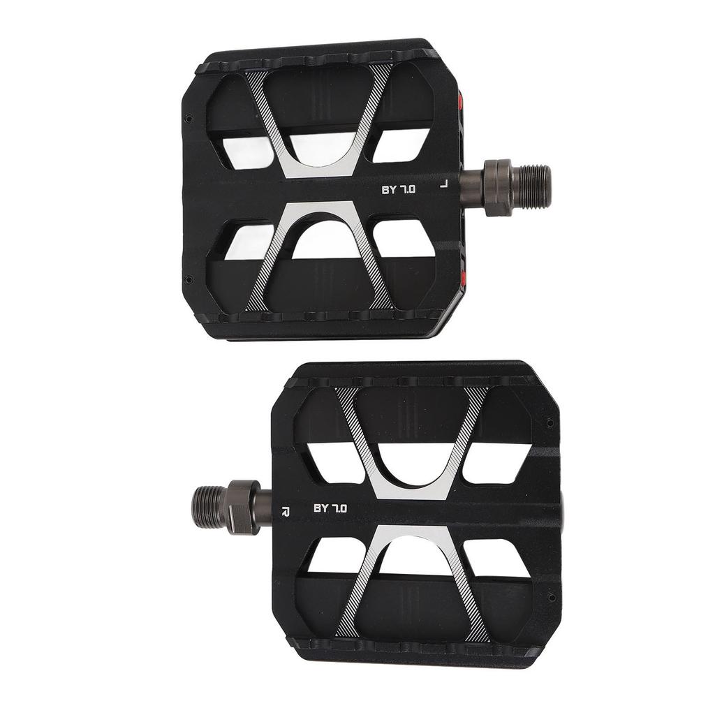 2шт алюминиевые велосипедные педали из сплава 3 подшипника педали с 7 режимами освещения велосипедные аксессуары