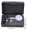 0-15-0 Reading Test Indicator White Face Gauge Lever Gauge with Dovetail Mount Accessories and Case