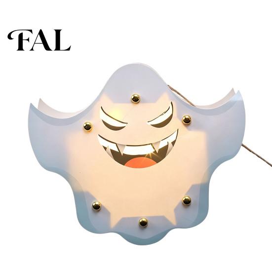 Creative Holiday Gifts for Students Halloween Lantern Craft Set Kids, DIY Handheld Paper Pumpkin Ghost Commemorative Handwork Sets with LED