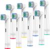YEOSLL Electric Toothbrush Replacement Brush Compatible with Braun Professional Electric Brush for Home Use Heads, Oral-B, Heads, 8-Pack,