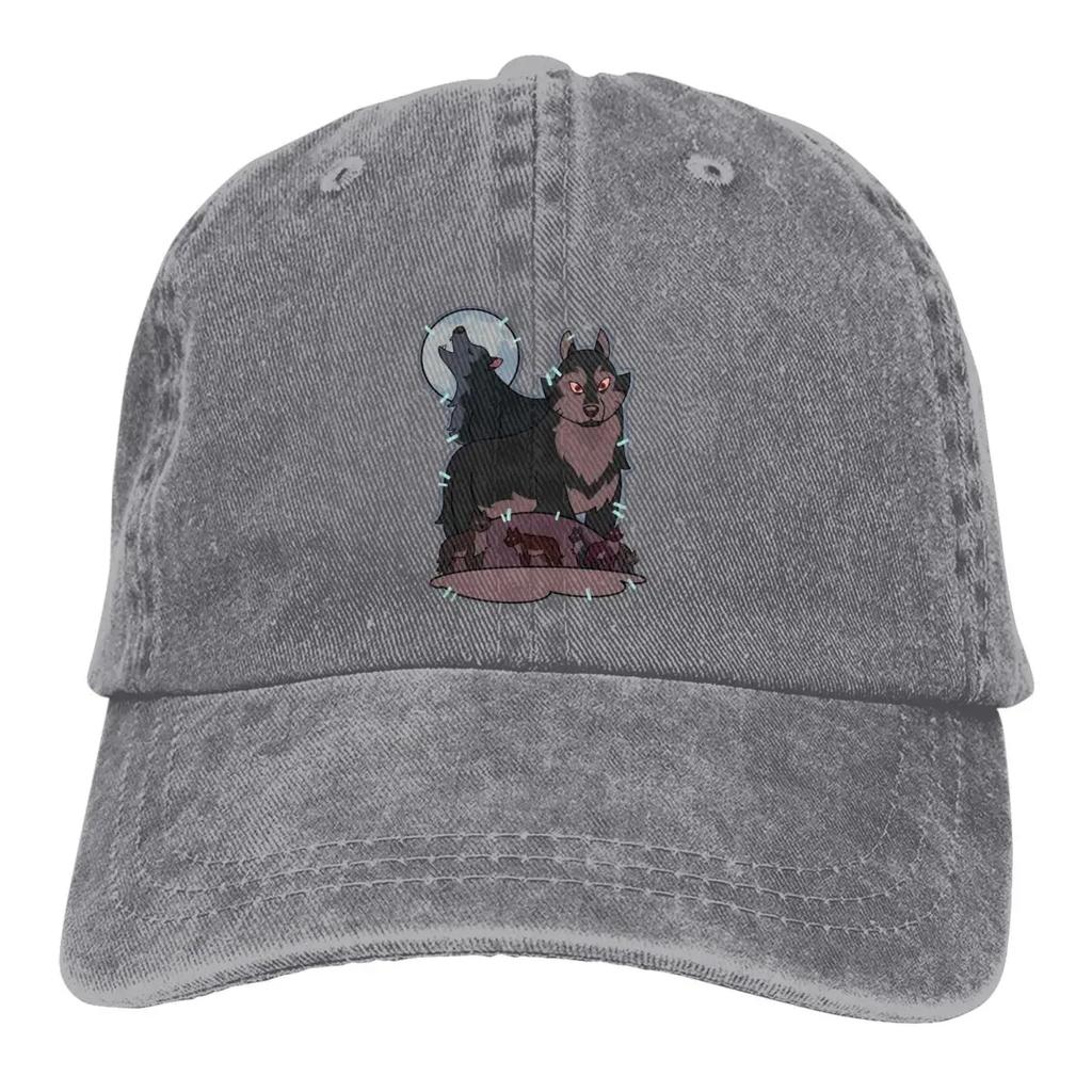 Бейсболка для ночной охоты Мужские шапки Женские козырьки Защитные кепки Snapback Wolf