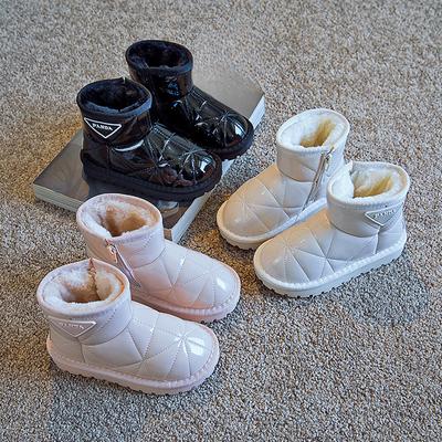 Новые зимние сапоги для снега, детские нескользящие хлопковые сапоги