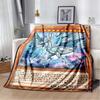 Yu‑Gi‑Oh Anime Card Print Flannel Blanket Cozy Warm Throw Bedroom Sofa Birthday Present Indoor Home Holiday Lounge Art Decor