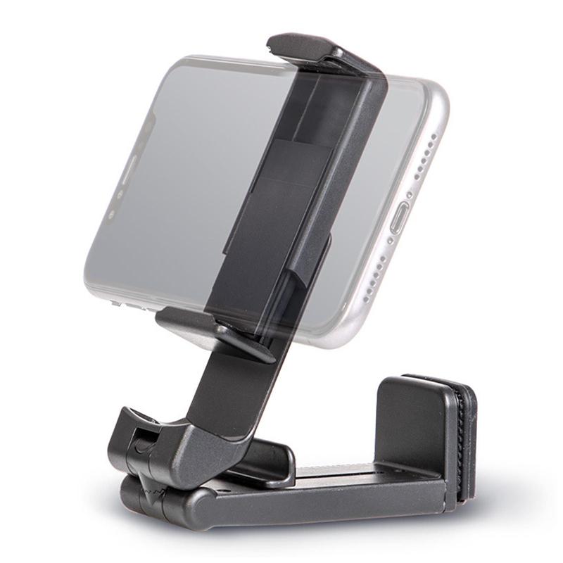 360° Rotation Phone Holder Clip for Airplane Train Bus Seat Mount Stand Folding Portable Travel Phone Bracket for Iphone 14