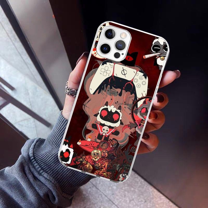 Game C-Cult Of The Lamb Phone Case For iPhone 17 Air 11 13 Mini 14 15 Plus 16 12 Pro Max 16E SE 7 8 Pattern Soft TPU Back Cover