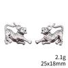 2025 Trend Charms Bulk Tiger Lion Wolf Charms Подвеска Сувенирная подвеска для творчества