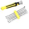 "13-in-1 Compact Portable Screwdriver Set with Multi-Functional Magnetic Bits"
