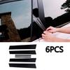 This Listing Is for One Set of Black Pre-cut Pillar Posts Molding Protector Trims Specially Designed for Honda Accord 2013-2017 .