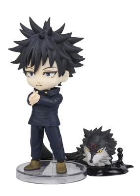 TAMASHII NATIONS Фигурка Figuarts mini Jujutsu Kaisen Megumi Fushiguro примерно 100 мм окрашенная подвижная фигурка из ПВХ и АБС