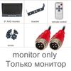 DIYKIT 1920x1080 2CH 9" AHD IPS Rear View Car Monitor IP68 Waterproof Starlight AHD Backup Car Camera Video Recording