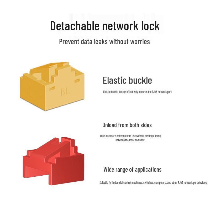 BLINST RJ45 Network Port Lock Security Kit