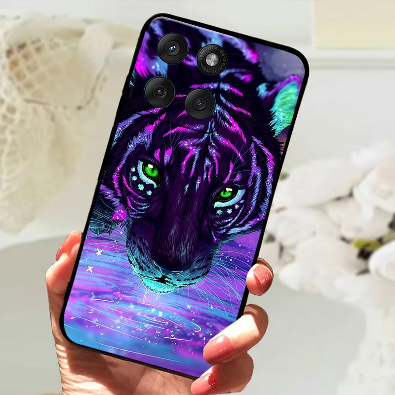 Модные чехлы для Motorola Edge 60 Fusion 5G, противоударный бампер, мягкая крышка для телефона для Moto Edge60 Fusion, силиконовый защитный чехол