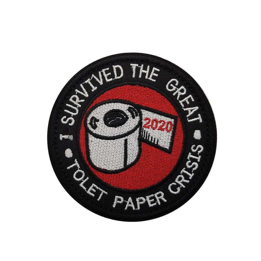 Тактический моральный вышитый патч Tai Feng 'Я выжил' - Аппликация на липучке