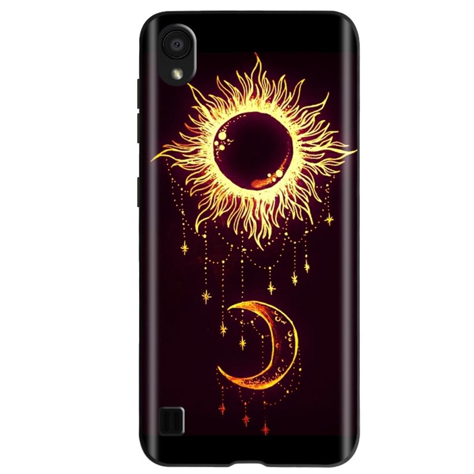 Fashion Cool Painted Case For ZTE Blade A5 2019 Soft SIlicone TPU Black Shockproof Bumper For ZTE A5 (2019) BladeA5 A 5 Funda