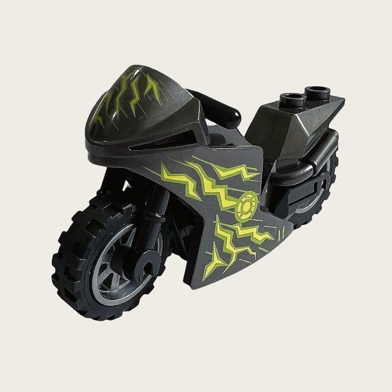 Фильм Экшн золотые мини-фигурки с мотоциклами Строительные блоки Игрушки Кирпичи Модель Мальчики Дети Рождественские подарки