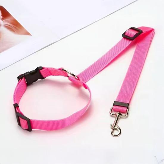 Съемный ремень безопасности для собак в машине, регулируемый ремень безопасности для собак, удерживающая система для домашних животных в машине, крепится к подголовнику автомобиля для маленьких, средних и больших собак