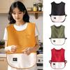 Oil-proof Chef Apron Anti-fouling Cooking Smock High Quality Kitchen Vest Apron  for Home Kitchen