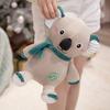Cute scarf koala doll plush toy koala bear doll children's company soothing rag doll birthday gift
