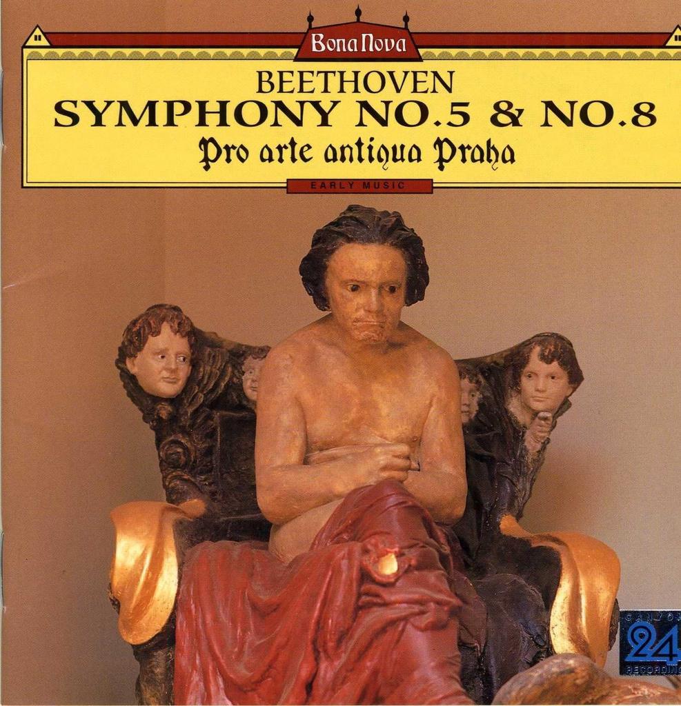 CD PRO ARTE ANTIQUA PRAGUE, BEETHOVEN; - Beethoven: Symphony No. 5 "Fate" PCCL00321 Japan ObiClassical Used