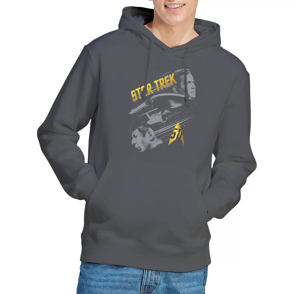 Star Trek Mens 50 Year Frontier Hoodie