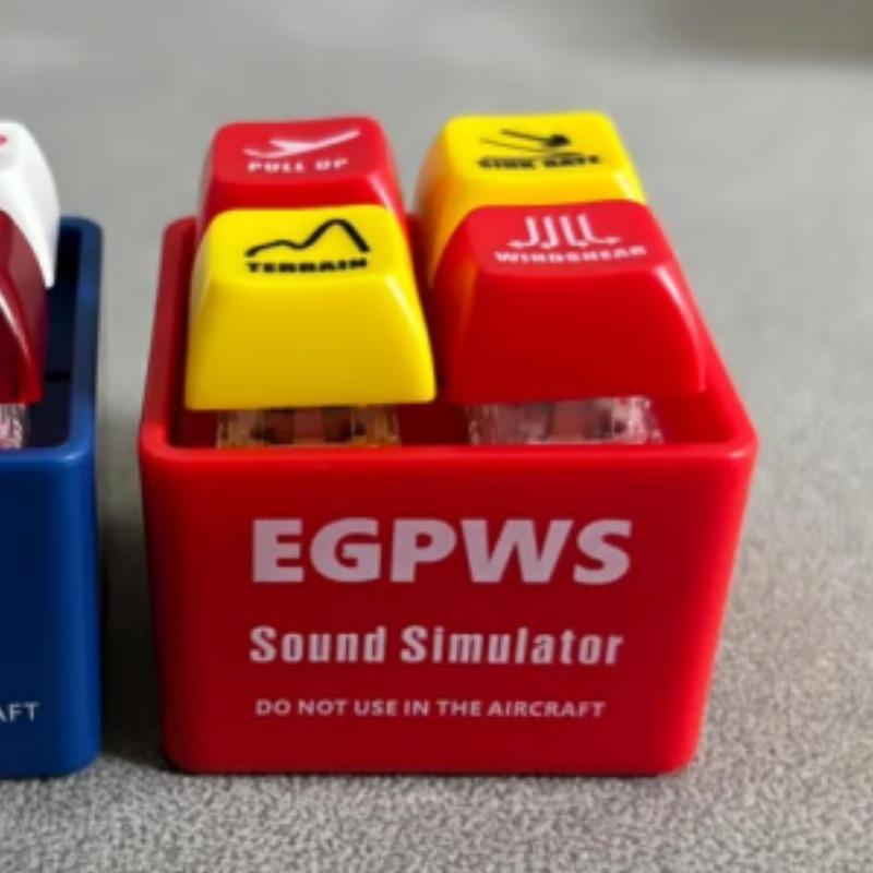 1 шт. эмулятор предупреждающего звука, брелок-подвеска, сигнализация пилота и экипажа