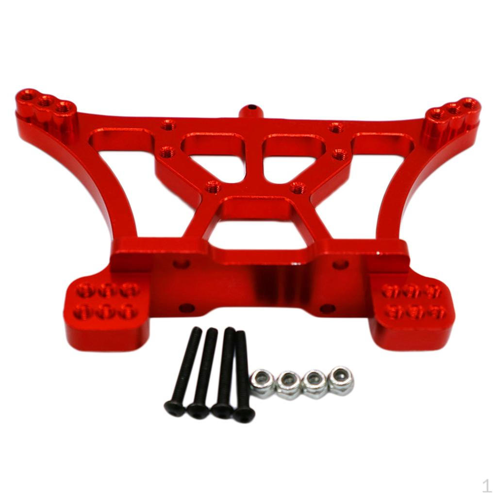 Aluminum Rear Slash 2WD Short Course Truck Upgrade Parts, Red
