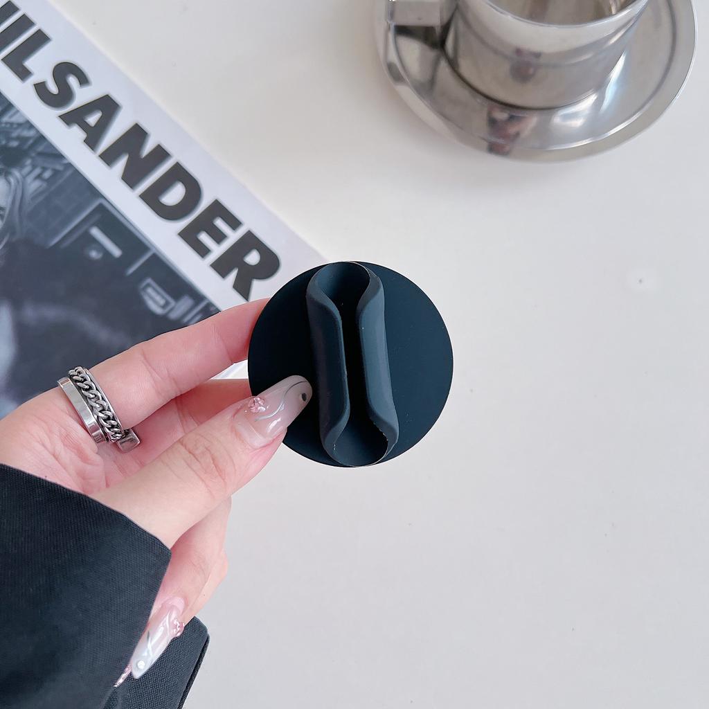 Lazy Phone Holder - Silicone Back Sticky Round 3M Lipstick Stand - Universal Lazy Accessory - 5pcs