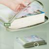 A4 Stationery Storage Bag Double-layer Mesh Zipper Bag Large Capacity Organizer Folders School Office Supplies Stationary Bag