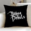 Popular Bbohse Onkelzied Cushion Cover Soft  EasyWash Pillow Case  Versatile for Couch Bed Travel and Office