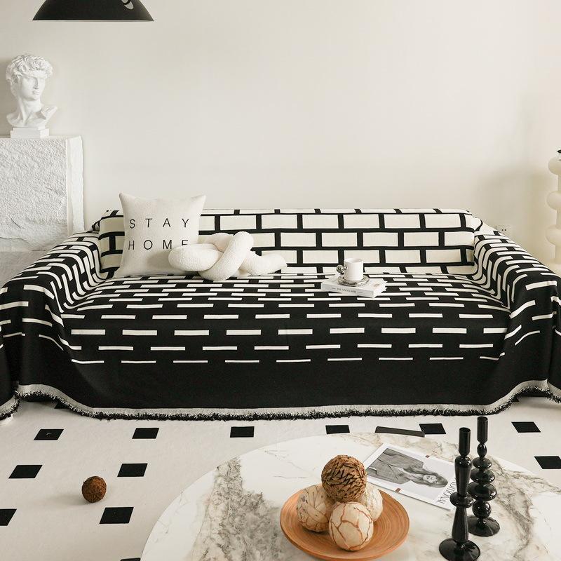 Полотенце для дивана на все времена, нескользящая подушка, новый художественный чехол для дивана, чехол на весь диван