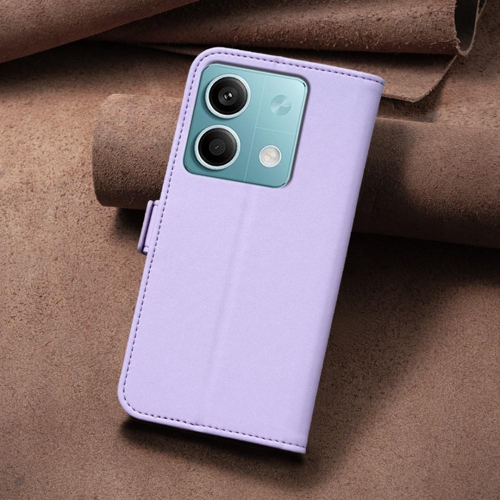 Flip case for Xiaomi Redmi Note 13 5G, BINFEN Wallet, purple