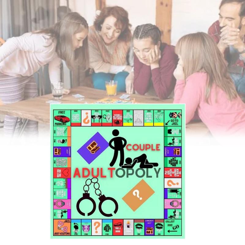 Романтическая взрослая пара Ночная доска для веселого опыта свидания