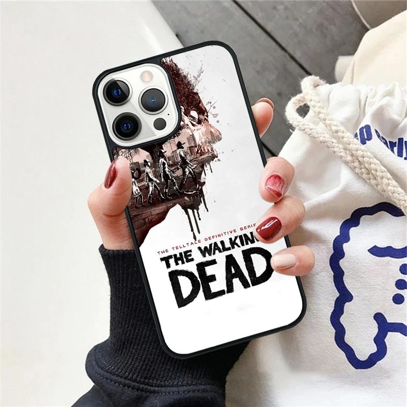 Daryl Dixon Wings Zombie Phone Case For iPhone 17 Air 15 16 Cover 11 13 14 Pro Max 12 Plus Max Fundas