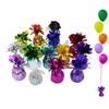 Cement Base Foil Balloon Weights Colorful Ball Pendant Shiny Helium Balloon Weights