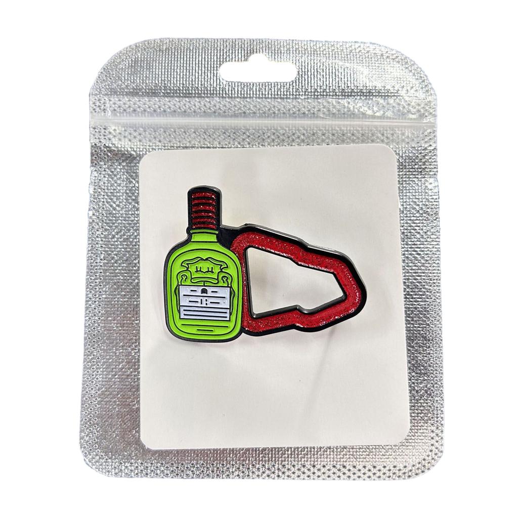 New Era Cartoon Hat Pins Metal Baseball Cap Brooches Fashion Clothing Accessories Non-Slip Cap Badge Hat Decoration