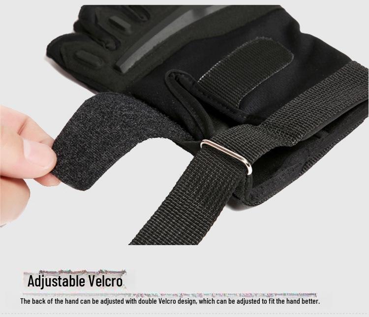 Мужские тактические перчатки без пальцев для фитнеса - дышащие перчатки для велоспорта с полупальцами