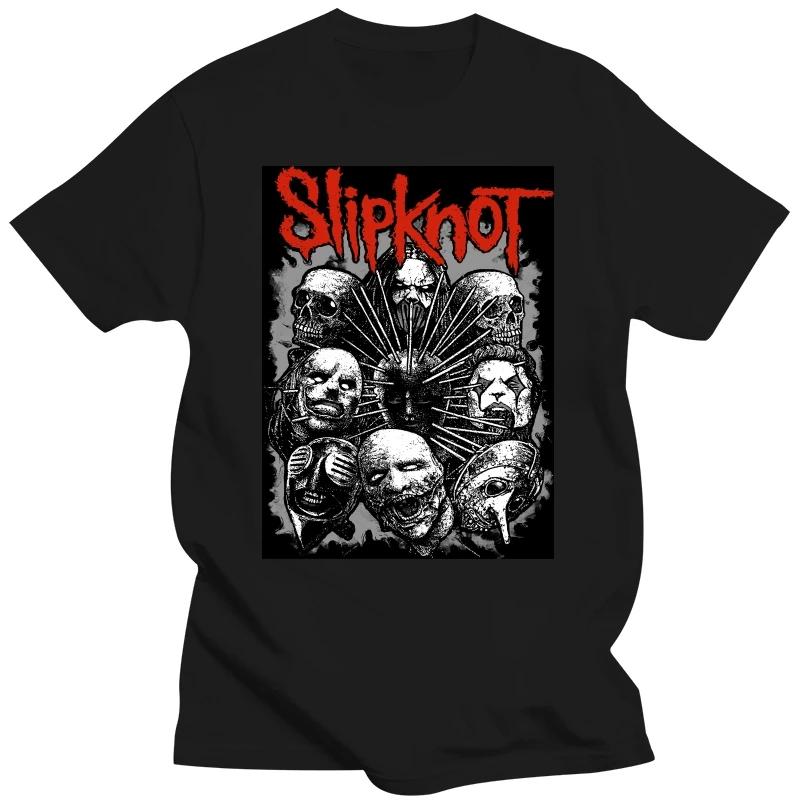 Футболка Cartoon Maggots Slipknots Heavy Mental Band Мужская футболка Футболка с музыкальной графикой Уличная одежда Harajuku Футболки больших размеров