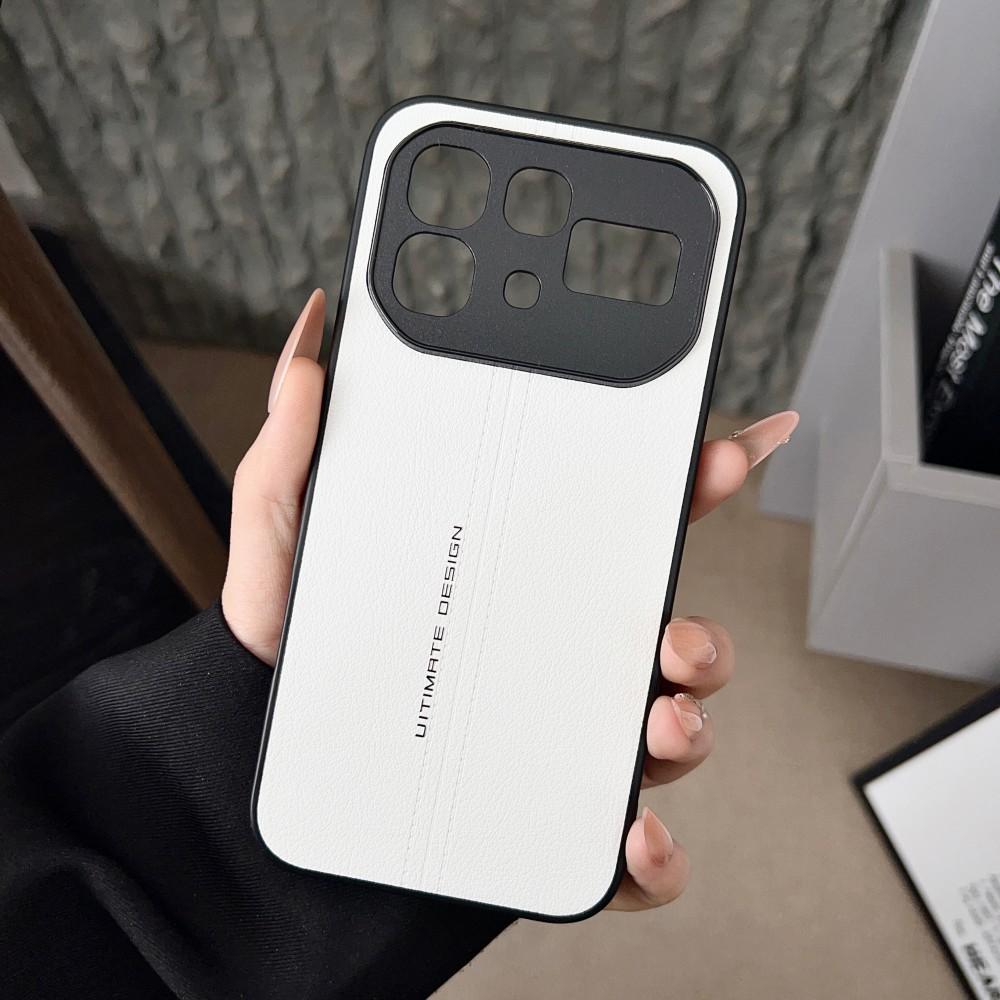 Чехол для Infinix Note 60 Pro Роскошная кожа PU Модный Защитный задний чехол-накладка Для телефона Infinix Note60 60Pro