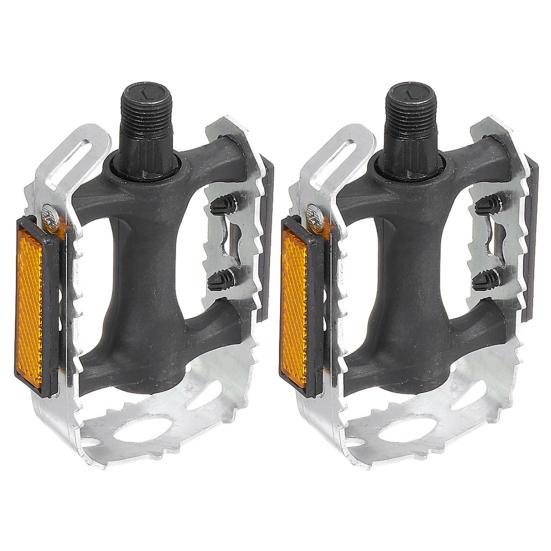 1 Pair Ultralight Bicycle Pedal One-piece Molding Not Easily Deformed Accessories Bike Platform Pedal for Cycling