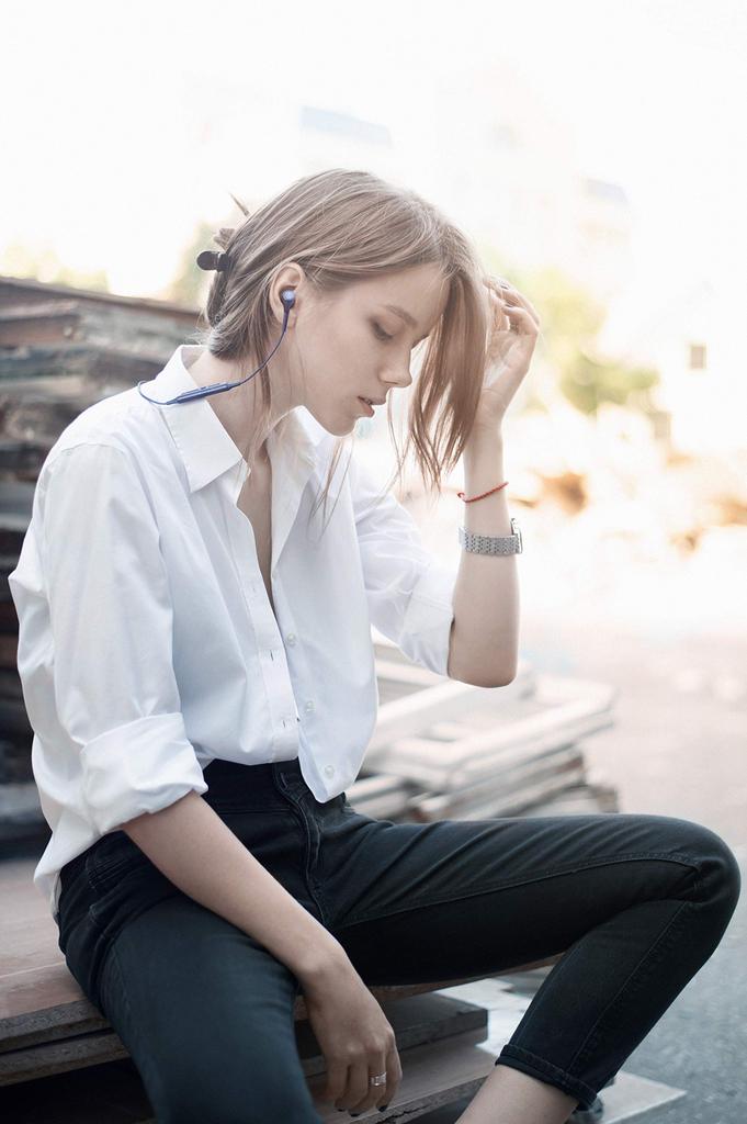 Беспроводные наушники Audio Technica SOLID BASS Deep Bass Blue BL ATH-CKS550XBT