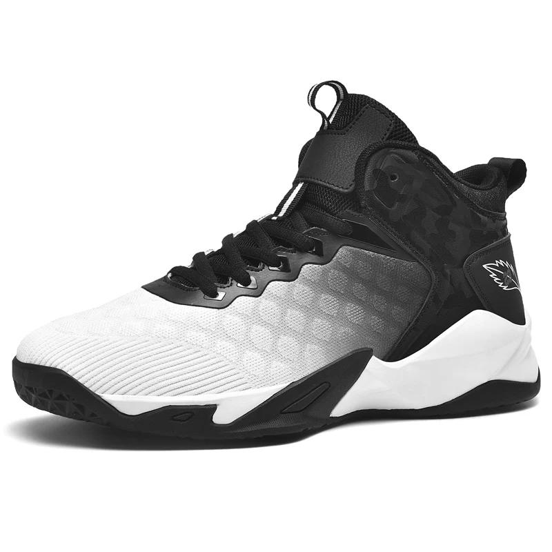 Крутые высококачественные нескользящие баскетбольные кроссовки Tenis Masculino Mens Tennis Мужские кроссовки Sweat-Absorbent Men's Shoes Кроссовки для бега